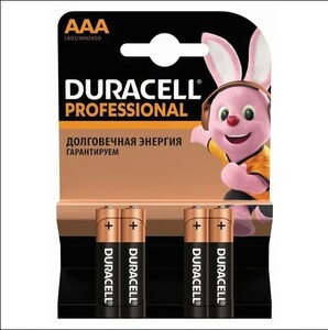 Элемент питания Duracell LR03 Professional