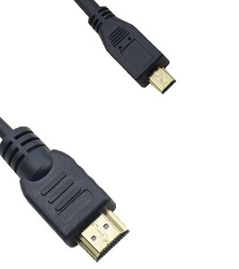 Кабель H134 HDMI to Micro HDMI 1.5м резиновый