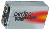 Элемент питания Perfeo 6F22 (уп.1) Dynamic Zinc 10/400