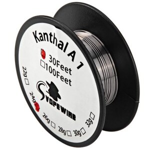 Проволока для эл.сигарет Kanthal A1 - 0,4mm/250 Проволока для эл.сигарет Kanthal A1 - 0,4mm/250