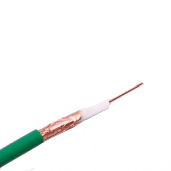 Кабель RG-6SAT GreenSilk CADENA (Зеленый) Кабель RG-6SAT GreenSilk CADENA (Зеленый)